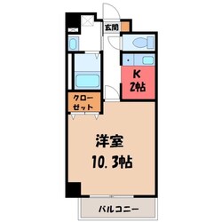 マンション宿郷 Ⅱの物件間取画像